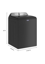 Maytag Pet Pro Top Load Washer - 4.7 cu. ft. MVW6500MBK