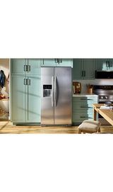 Whirlpool 36-inch Counter Depth Side-by-Side Refrigerator with TruCool™ System WRSC5536RB
