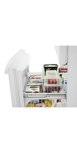 Amana 29-inch Wide Bottom-Freezer Refrigerator with EasyFreezer Pull-Out Drawer -- 18 cu. ft. Capacity ABB1924BRW