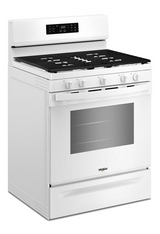 Whirlpool 30-inch Gas Range with Air Cooking Technology and Steam Clean WFGS4530SW