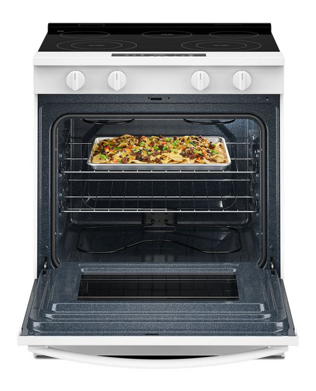 Whirlpool 30-inch Electric Range with No Preheat and Slow Cook Modes WSES3330TW