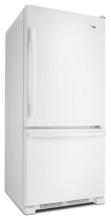 Amana 29-inch Wide Bottom-Freezer Refrigerator with EasyFreezer Pull-Out Drawer -- 18 cu. ft. Capacity ABB1924BRW