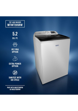 Maytag 5.2 cu. ft. Smart Pet Pro Top Load Washer MTW7205RW
