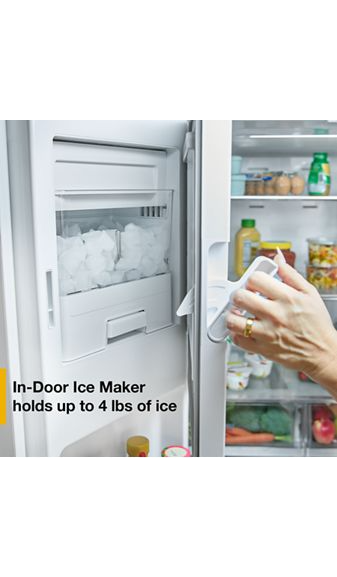 Whirlpool 36-Inch French Door Refrigerator with Dual Ice Makers - 30 cu. ft. WRFF3736SW