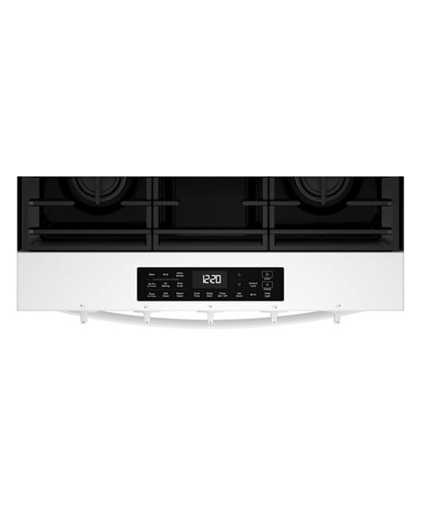 Whirlpool 30-inch Gas Range with Air Cooking Technology WSGS5030SW