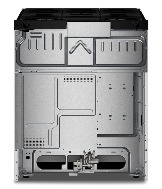Whirlpool 30-inch Gas Smart Range with Air Cooking Technology and Steam Clean WSGS4530TW