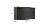 Whirlpool 1.1 Cu. Ft. Flush Mount Microwave with Turntable-Free Design WMMF5930PB-Black