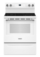 Maytag 30-Inch Wide Electric Range With No Preheat Air Fry and Air Baking - 5.3 cu. ft. MFES6030RW