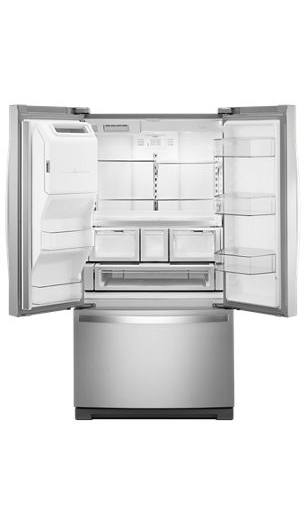 Whirlpool 36-inch Wide French Door Refrigerator - 27 cu. ft. WRF757SDHZ