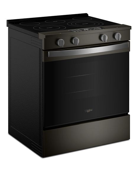 Whirlpool 30-inch Electric Range with Air Cooking Technology WSES5030SV