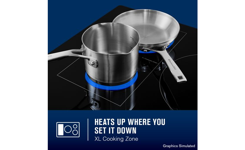 Maytag 36-Inch Wide Induction Cooktop with Power Boost MCIT8036SB