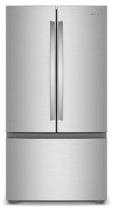 Whirlpool 36-inch Wide True Counter Depth 3-Door French Door Refrigerator - 24 cu. ft. WRFC3036RZ