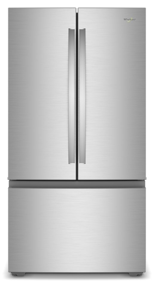 Whirlpool 36-inch Wide True Counter Depth 3-Door French Door Refrigerator - 24 cu. ft. WRFC3036RZ