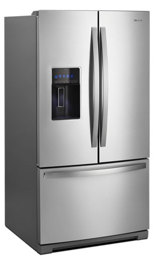 Whirlpool 36-inch Wide French Door Refrigerator - 27 cu. ft. WRF757SDHZ