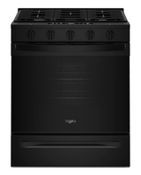 Whirlpool 30-inch Gas Range with Air Cooking Technology WSGS5030SB