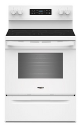 Whirlpool 30-inch Electric Range with Air Cooking Technology WFES5730SW