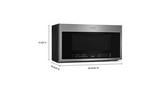 Whirlpool 1.9 Cu. Ft. Microwave with Air Fry Mode WMH78519LZ