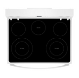 Whirlpool 30-inch Electric Range with Steam Clean WFES3330RW