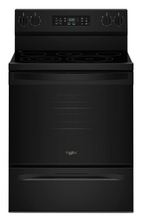Whirlpool 30-inch Electric Range with Air Cooking Technology WFES5730SB