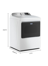 Maytag 7.4 cu. ft. Smart Top Load Dryer with Extra Power MED6205RW