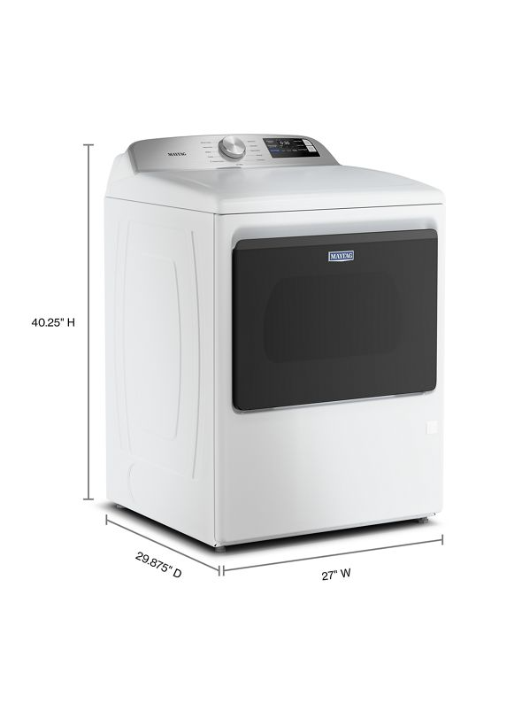 Maytag 7.4 cu. ft. Smart Top Load Dryer with Extra Power MED6205RW