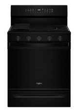 Whirlpool 30" Glass Control Air Fry WFGS7530RB