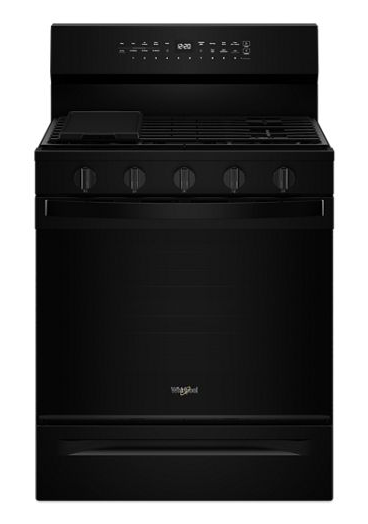 Whirlpool 30" Glass Control Air Fry WFGS7530RB