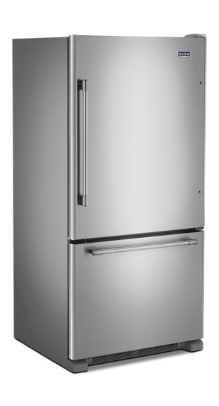 Maytag 33-Inch Wide Bottom Mount Refrigerator - 22 Cu. Ft. MBF2258FEZ