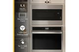 Whirlpool 1.1 cu. ft. Built-In Microwave with Standard Trim Kit - 19-1/8" Height WMT55511KS