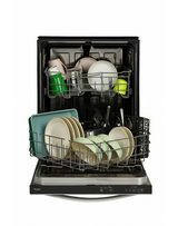 Whirlpool 24" Stainless Steel Dishwasher with Spin&Load Rack and AI Intelligent Wash - 50 dBA WDT745SASZ