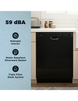 Amana® Dishwasher with Midnight Interior ADFS2524RB