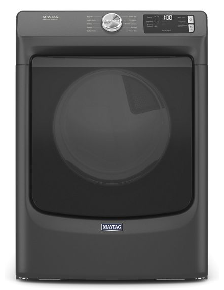 Mayatg Front Load Electric Dryer with Extra Power and Quick Dry cycle - 7.3 cu. ft. MED5630MBK