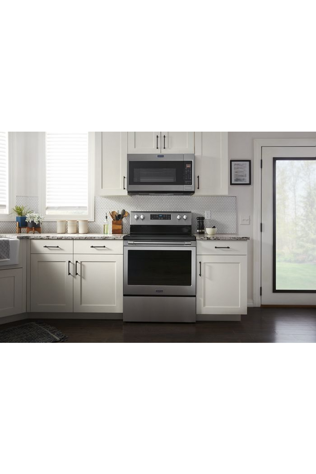 Maytag Electric Range with Air Fryer and Basket - 5.3 cu. ft. MER7700LZ