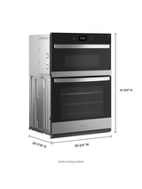 Whirlpool 5.0 Cu. Ft. Wall Oven Microwave Combo with Air Fry WOEC7030PZ