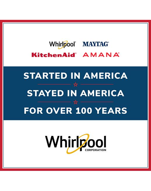 Whirlpool® 24-Inch Top Control Dishwasher with Total Coverage Wash and Auto Open Air Dry in Fingerprint Resistant Stainless Steel WDPS7024RV
