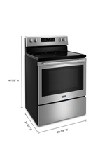 Maytag Electric Range with Air Fryer and Basket - 5.3 cu. ft. MER7700LZ