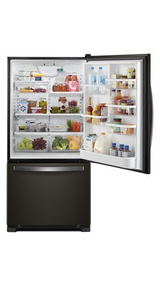 Whirlpool 33-inches wide Bottom-Freezer Refrigerator WRB322DMHV