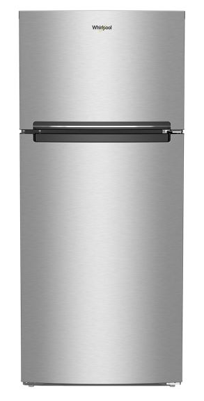 Whirlpool 28-inch Wide Top-Freezer Refrigerator - 16.3 Cu. Ft. WRTX5028PM-Stainless Steel