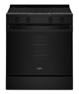 Whirlpool 30-inch Electric Range with No Preheat and Slow Cook Modes WSES3130SB