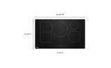 Maytag 36-Inch Wide Induction Cooktop with Power Boost MCIT8036SB