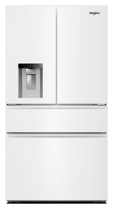 Whirlpool® 29 Cu. Ft. Family-Sized Capacity French Door Refrigerator with Flexible Temperature Drawer WRMF3736SW