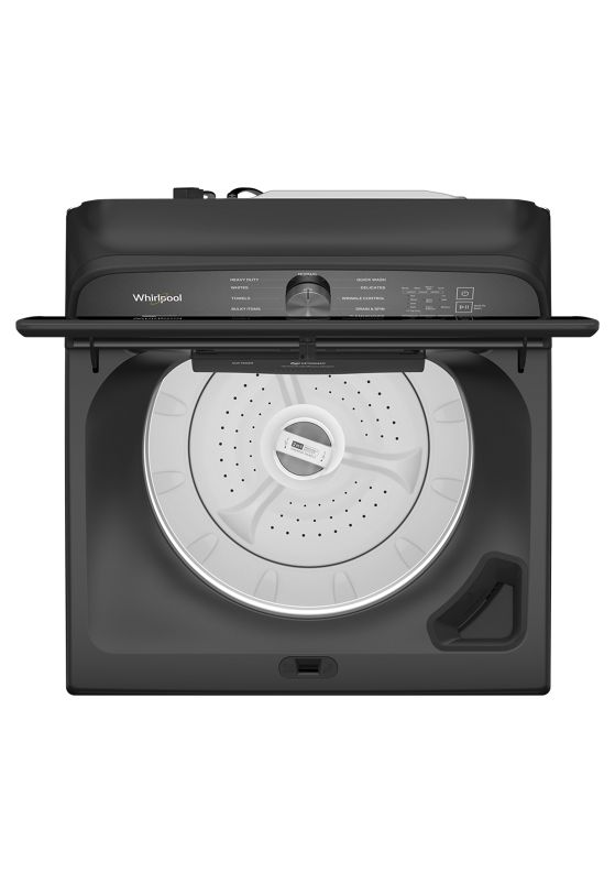 5.2–5.3 Cu. Ft. Whirlpool® Top Load Washer with Removable Agitator WTW6157PB