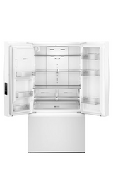 Whirlpool 36-Inch French Door Refrigerator with In-Door Water and Ice Maker - 30 cu. ft. WRFF3536SW