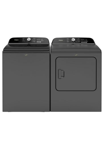 Whirlpool 5.3 Cu. Ft. Top Load Washer with Impeller WTW6150PB-Black