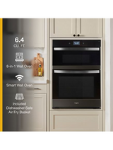 Whirlpool 5.0 Cu. Ft. Wall Oven Microwave Combo with Air Fry WOEC7030PV