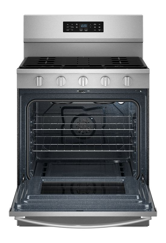 Whirlpool 30-inch Gas Range with Air Cooking Technology WFGS5730SZ