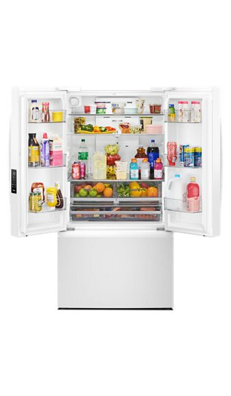 Whirlpool 36-Inch French Door Refrigerator with Dual Ice Makers - 30 cu. ft. WRFF3736SW