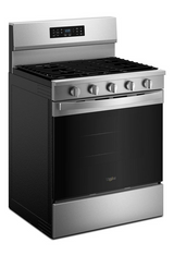 Whirlpool 30-inch Gas Range with Air Cooking Technology WFGS5730SZ