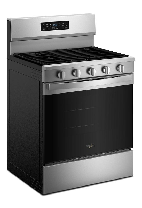 Whirlpool 30-inch Gas Range with Air Cooking Technology WFGS5730SZ