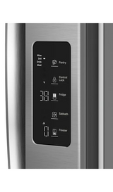 Whirlpool 36-inch Wide True Counter Depth 4-Door French Door Refrigerator - 22 cu. ft. WRMC7036RZ